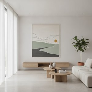 Simple Elegance: Transform Your New Home with the Timeless Beauty of Minimalist Art