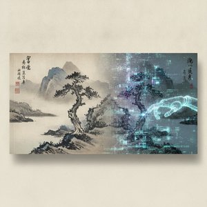 The Art of Wabi-Sabi: Finding Tranquility Through AI Ink-Wash Heritage Art