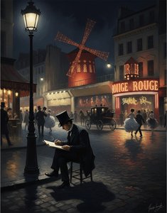 Chiaroscuro of the Belle Époque: Unveiling the Nocturnal Soul of Toulouse-Lautrec’s Paris