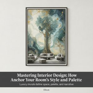 Mastering Interior Design: How Murals Anchor Your Room's Style and Palette