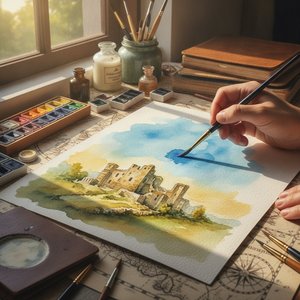 Mastering Watercolor: A Definitive Guide to the Art of Light, Transparency, and Historical Mastery