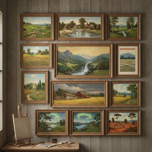10 Breathtaking Artworks That Capture the Beauty of Rural Landscapes