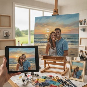 ArtsDot.com F.A.Q.: Turn Photos into Masterpieces with Our Custom Oil Painting Service