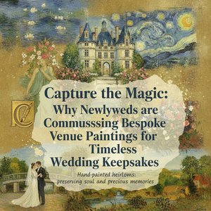 Capture the Magic: Why Newlyweds are Commissioning Bespoke Venue Paintings for Timeless Wedding Keepsakes