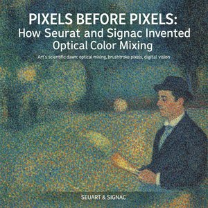 Pixels Before Pixels: How Seurat and Signac Invented Optical Color Mixing