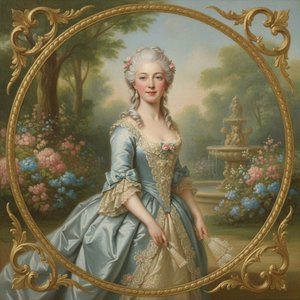 The Elegance of Rococo Portraiture: A Journey Through Grace, Soft Light, and Pastel Dreams