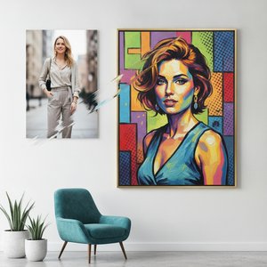 Transformišite Lične Fotografije u Savremenu Umetnost: Pop Art kao Izraz Individualnosti i Trenda u Dizajnu Enterijera