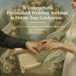 10 kreative Kunstideen für Hochzeiten, die Ihr Fest unvergesslich machen
