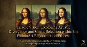 Triadic Vision: Exploring Artistic Divergence and Client Selection within the ArtsDot Reproduction Process