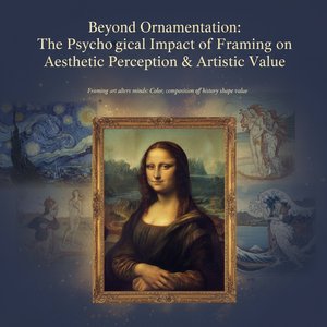 Beyond Ornamentation: The Psychological Impact of Framing on Aesthetic Perception & Artistic Value