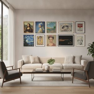 10 Iconic Masterpieces to Transform Your Living Room Decor