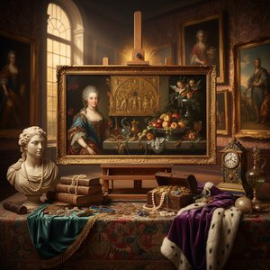 The Gilded Canvas: Exploring Representations of Wealth & Opulence in Art History