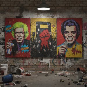 Beyond the Surface: The Bold Power and Provocative Legacy of Aggressive Confrontational Pop Art