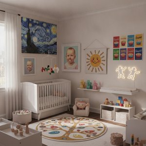 10 Iconic Masterpieces to Transform Your Child's Bedroom Decor