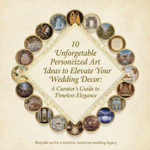 Beyond the Portrait: 10 Unique Wedding Art Ideas to Create Lasting Memories