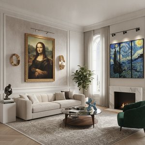 10 Iconic Masterpieces to Transform Your Living Room Decor
