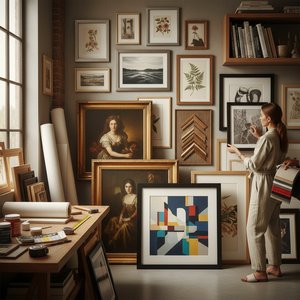 Enhancing Art with Framing & Canvas Options at : A Comprehensive Guide for Decorators