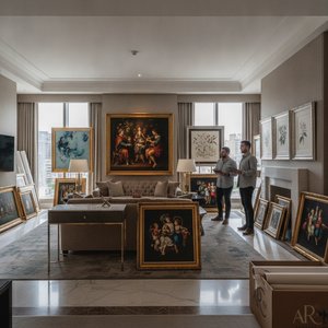 至高の芸術的遺産を、ご自宅で。artsdotカスタム複製サービスが実現する、唯一無二の空間。