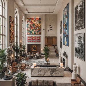 10 Iconic Masterpieces to Elevate Your Hotel Lobby Decor