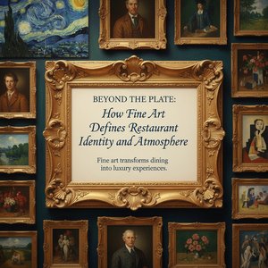 Beyond the Plate: How Masterpiece Art Defines Restaurant Identity and Atmosphere