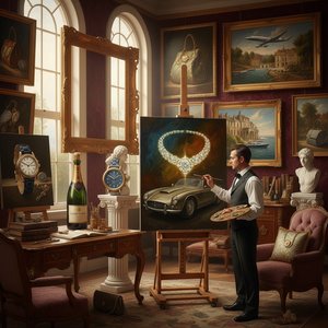 The Art of Living: Transforming Luxury Assets into Timeless Masterpieces with Bespoke ArtsDot Oil Commissions