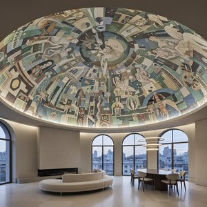 The Modern Ceiling Fresco: Reimagining Renaissance Grandeur for Contemporary Spaces