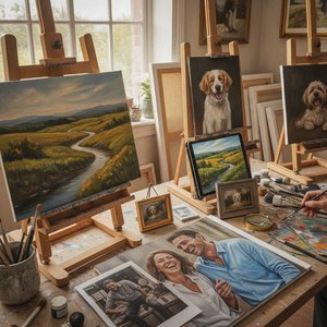 F.a.q.: Individuelle Gemälde Aus Fotos – Für Anspruchsvolle Sammler