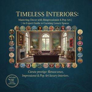Beyond Trends: Timeless Interior Styling with Renaissance, Impressionist & Pop Art