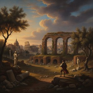 Timeless Echoes: The Art of Capturing Roman Grandeur through the Lens of Baroque Mastery
