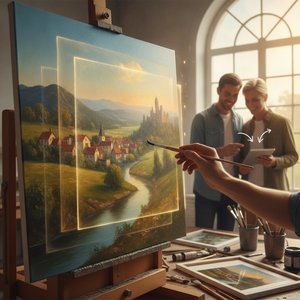 ArtsDot.com F.A.Q.: Perfect Your Vision with Our Unlimited Revision Policy for Custom Oil Paintings