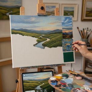 ArtsDot.com F.A.Q.: Bespoke Background Customization for Your Masterpiece