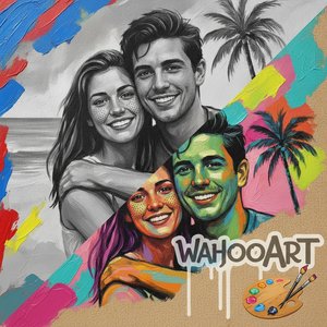 The New Avant-Garde: Transform Your Personal Moments into Bold Pop Art Oil Masterpieces with ArtsDot