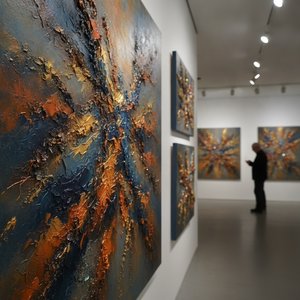 Top 25 Masterpieces by Christian Noiret: A Journey Through Abstract Texture and Light