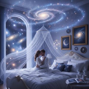 Beyond the Stars: A Visual Journey Through Celestial Art to Transform Your Newlywed Sanctuary