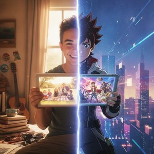 Level Up Your Art: Transform Photos into High-Octane Action Anime Masterpieces with ArtsDot's AI-Driven Oil Painting Mastery