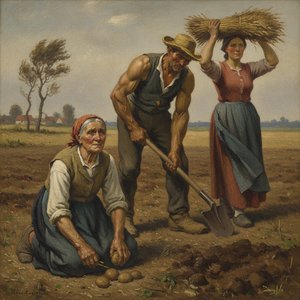 The Soul of the Soil: Unveiling Raw Emotion and Dignity in Jean-François Millet’s Realist Masterpieces