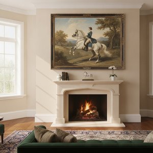 Equestrian Elegance: Discovering Captivating Horseback Rider Art to Anchor Your New Home with Timeless Grace