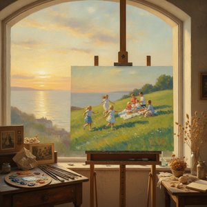 From Fleeting Moments to Eternal Masterpieces: Transform Your Memories into Bespoke Impressionist Oil Paintings