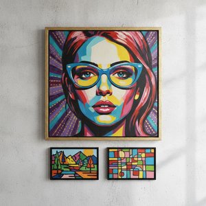 Transform Your Photos into Bold Pop Art Oil Paintings | Custom Statement Decor & Bespoke Masterpieces