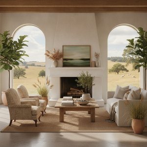 Curating Serenity: A Designer's Guide to the Timeless Beauty of Pastoral Landscapes in Home Decor