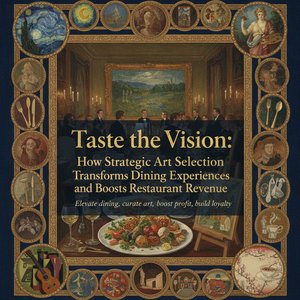 Taste the Vision: How Strategic Art Selection Transforms Dining Experiences and Boosts Restaurant Revenue