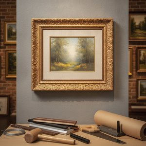 Beyond the Canvas: Elevate Your Masterpiece with ArtsDot’s Premium Custom Framing Services