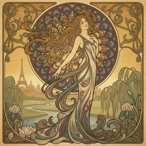 The Elegance of Art Nouveau: Embracing Nature's Fluid Beauty and the Belle Époque Spirit