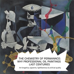 The Chemistry of Permanence: Why Professional Oil Paintings Last Centuries