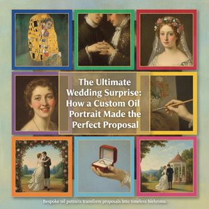 The Ultimate Wedding Surprise: How a Custom Oil Portrait Made the Perfect Proposal