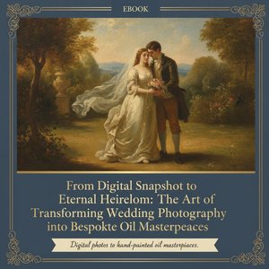 From Digital Snapshot to Eternal Heirloom: The Art of Transforming Wedding Photography into Bespoke Oil Masterpieces