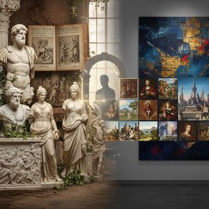 Echoes of Antiquity: Historical Narratives & Artistic Representations Across Centuries