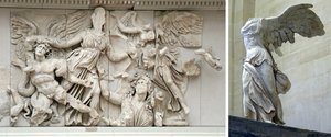 the winged goddess of victory