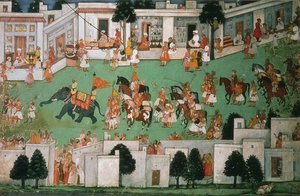 the early master at the court of mandi
