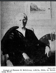 florence helena mcgillivray